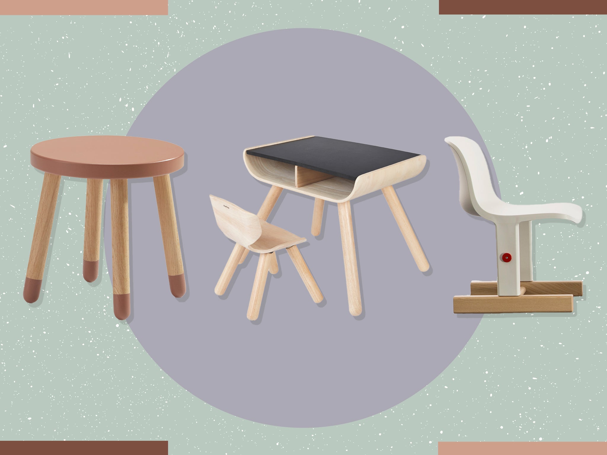 Childrens table and chairs with store pencil legs